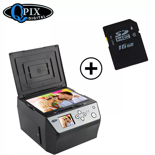 22 MP 4-in-1 Digital Film & Photo Scanner for 35 mm Negatives