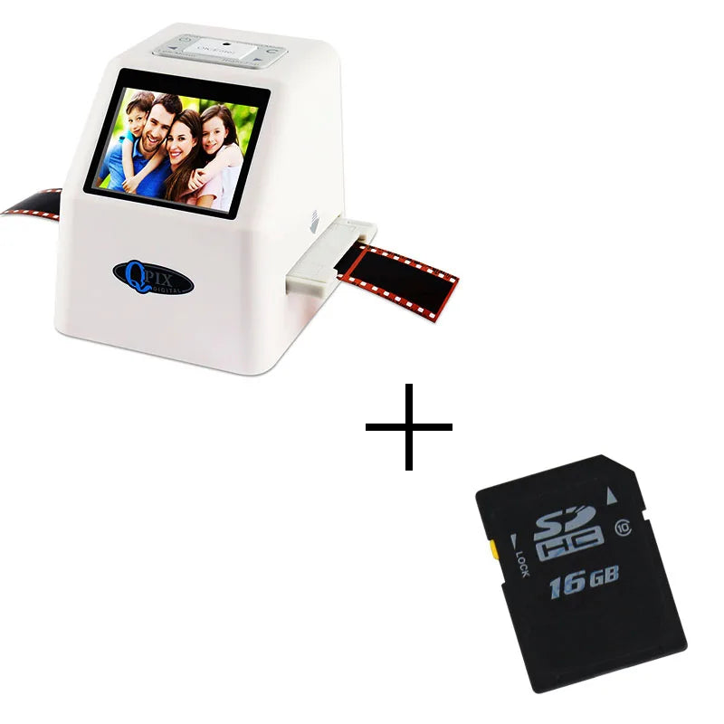22MP Portable 35mm/110/126 Film & Slide Scanner Digital Converter