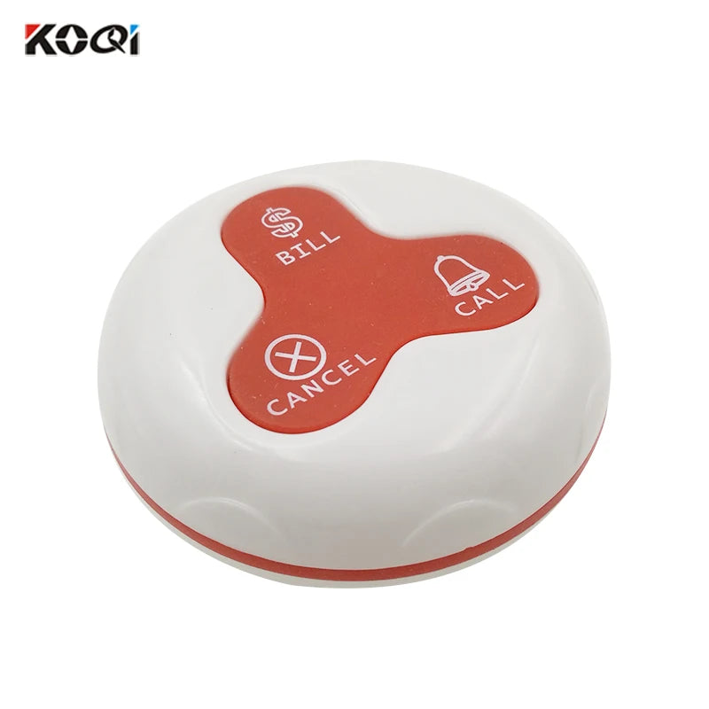 Ycall 433.92mhz Restaurant Pager Wireless Paging System Table Bells Call Button