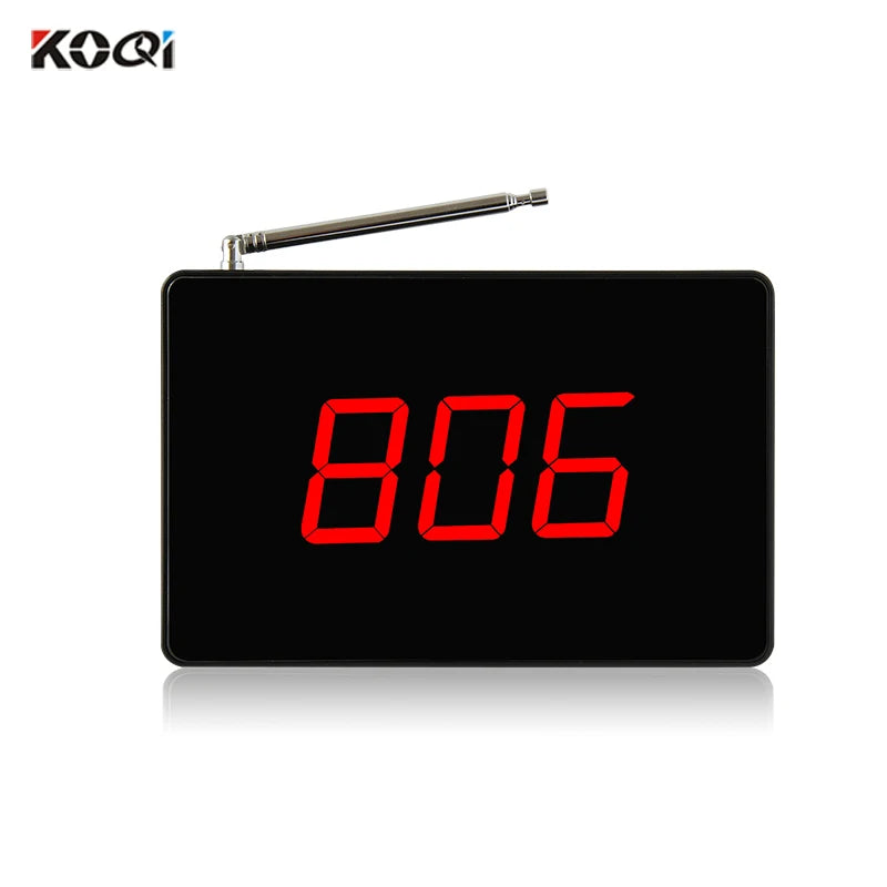 Ycall 433.92mhz Restaurant Pager Wireless Paging System Table Bells Call Button